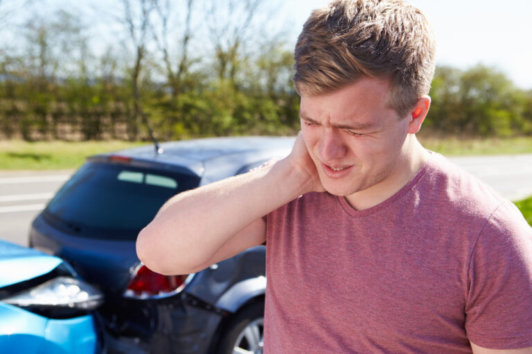 Driver Suffering From Whiplash After Traffic Collision in Sanger