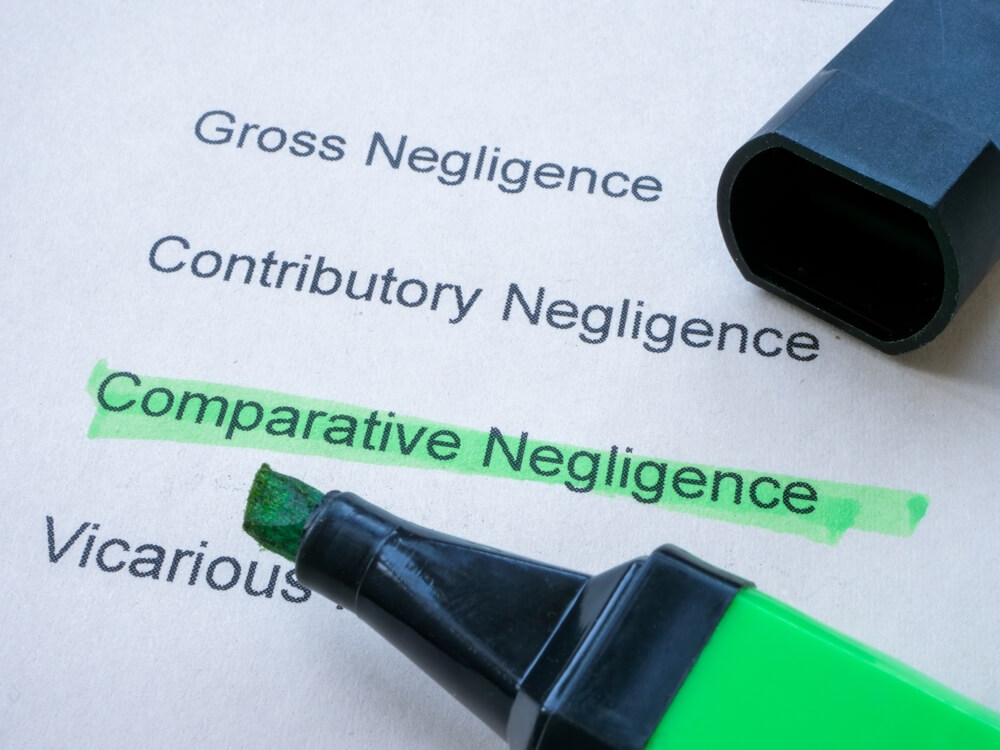 comparative negligence california
