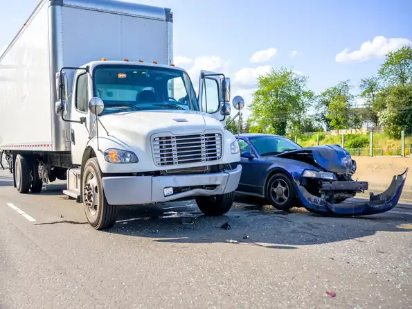 Fresno truck accident lawyer reviewing commercial vehicle collision evidence on Highway 99