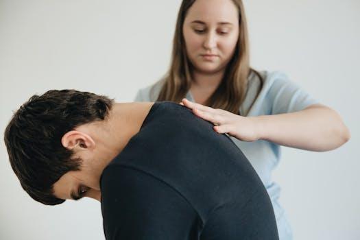 Terapia física de columna — abogado de lesión de columna vertebral en Clovis