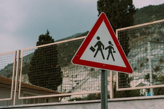 Pedestrian safety zone — Visalia pedestrian accident lawyer